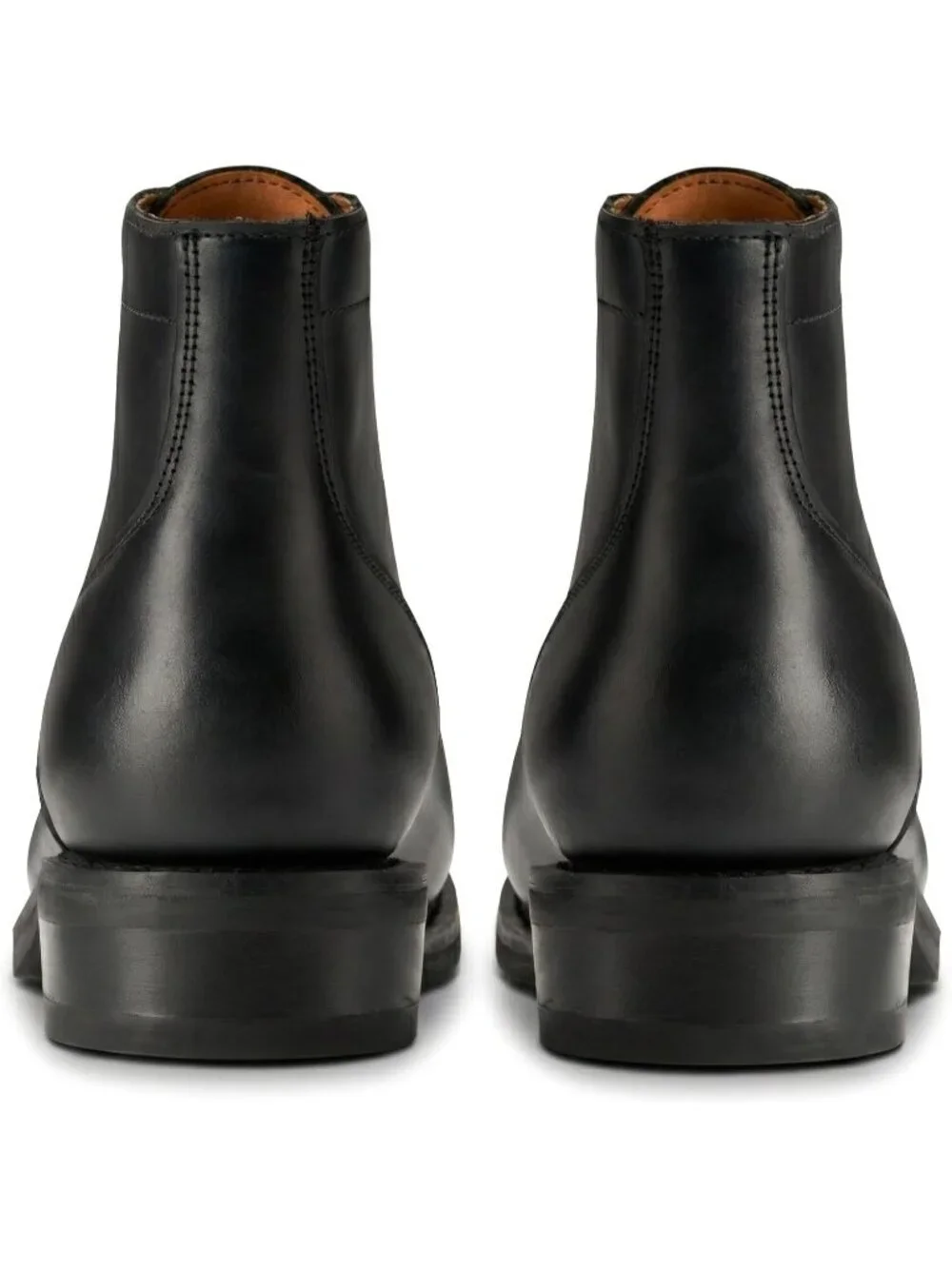 Men's Black Casual Leather Dress Lace Up Ankle Boots Slip on Chukka Boots